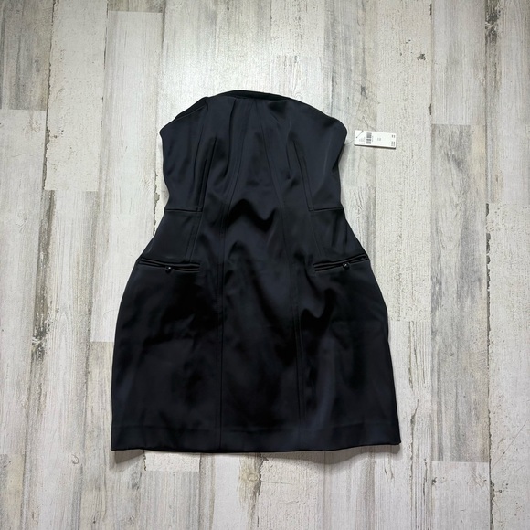 NWT Anthropologie Strapless Sculpted Mini Dress Size XS - Picture 2 of 7